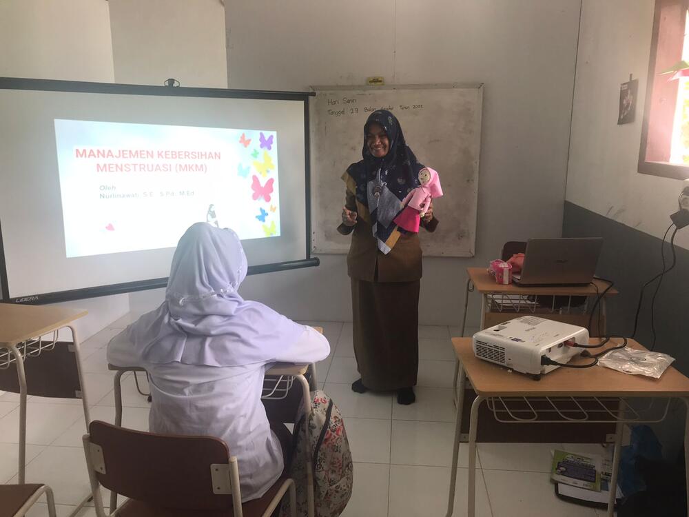 Indonesian teachers lead adolescent reproductive health education at special needs schools