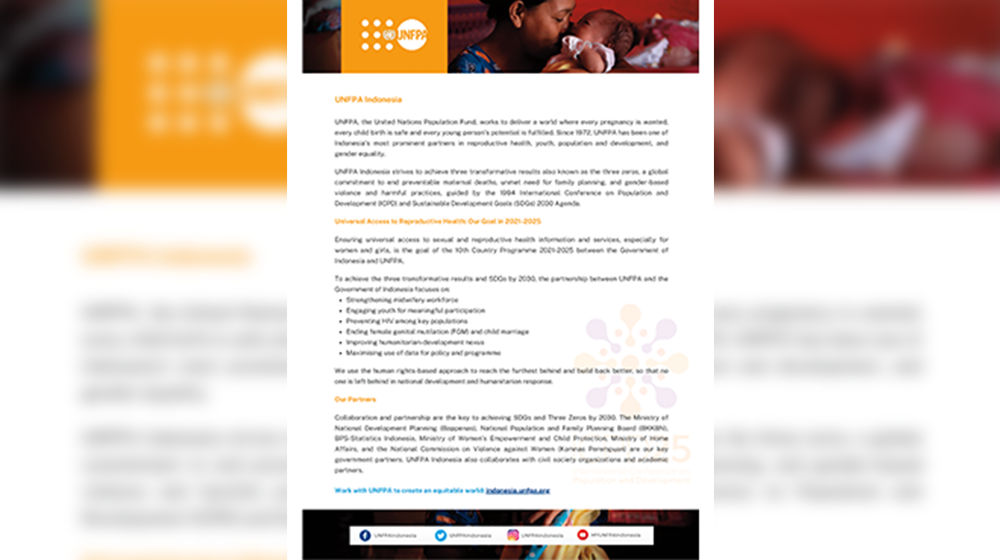 UNFPA Indonesia Profile