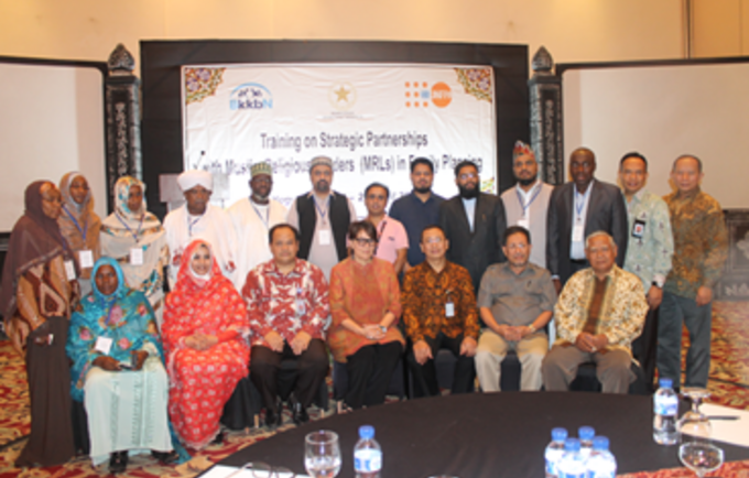 Participants of the South-South and Triangular Cooperation, "Developing Strategic Partnerships with Muslim Leaders in Family Planning" in Yogyakarta, 24-29 April 2017