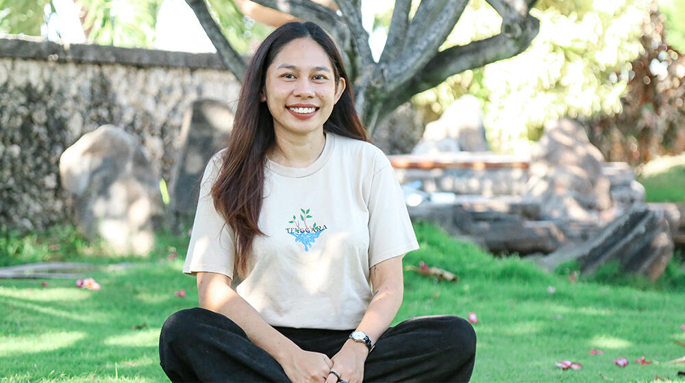 Mariana Yunita Hendriyani Opat established Tenggara Youth Community in 2016 to address the need of young people for reproductive health education and safe spaces in Kupang, East Nusa Tenggara (NTT). (Photo: UNFPA Indonesia/Lucky Putra)