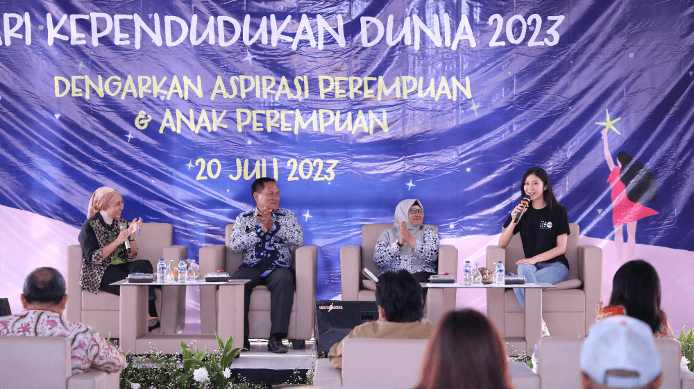 UNFPA dan BKKBN Merayakan Hari Kependudukan Dunia 2023 di Indramayu