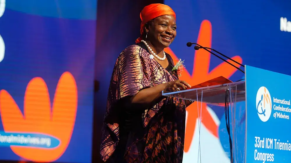 UNFPA Executive Director Dr. Natalia Kanem Advocates for Midwives at International Congress in Bali