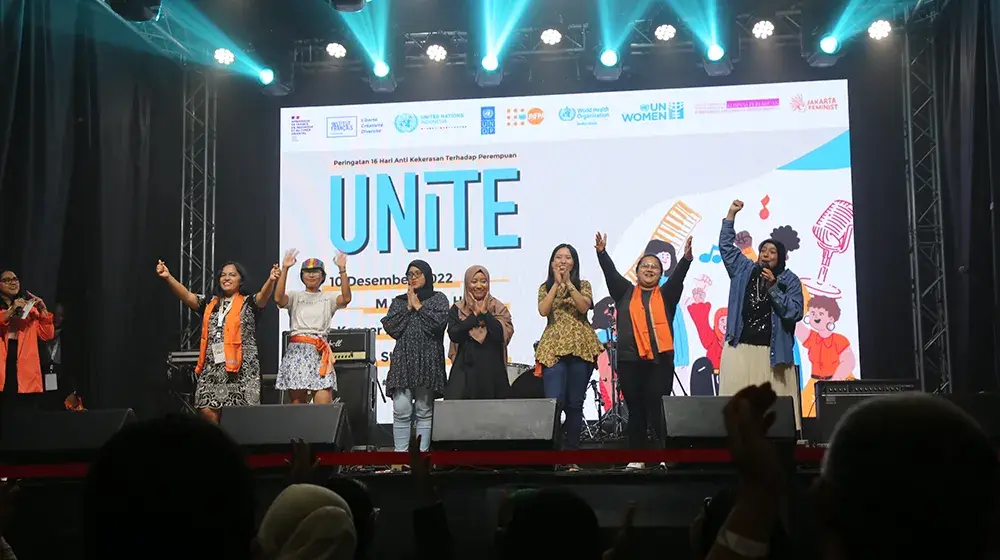 Stand-up Comedians and Musicians Unite in Ending Violence against Women and Girls