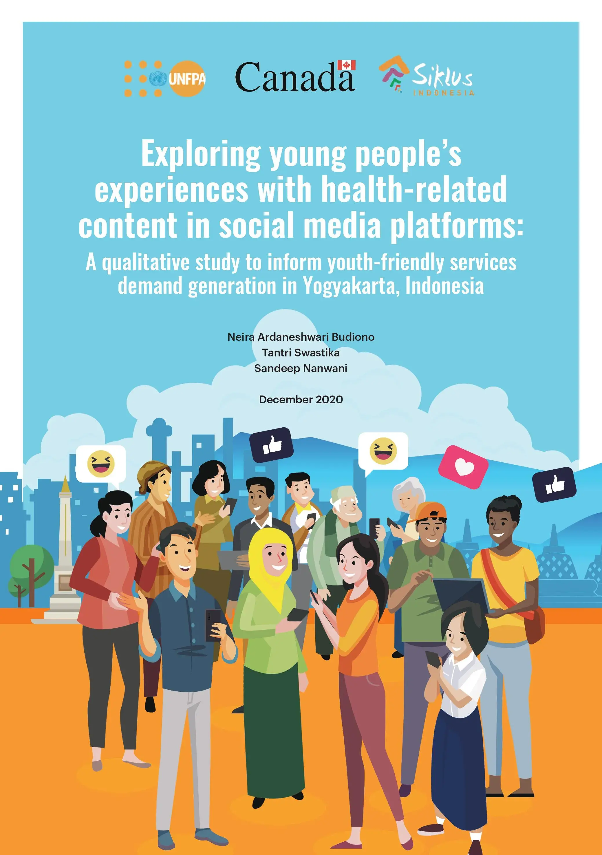 Exploring young people's experiences with health-related content in social media platforms: A qualitative study to inform youth-friendly services demand generation in Yogyakarta, Indonesia