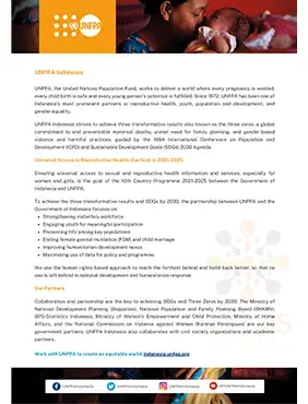 UNFPA Indonesia Profile