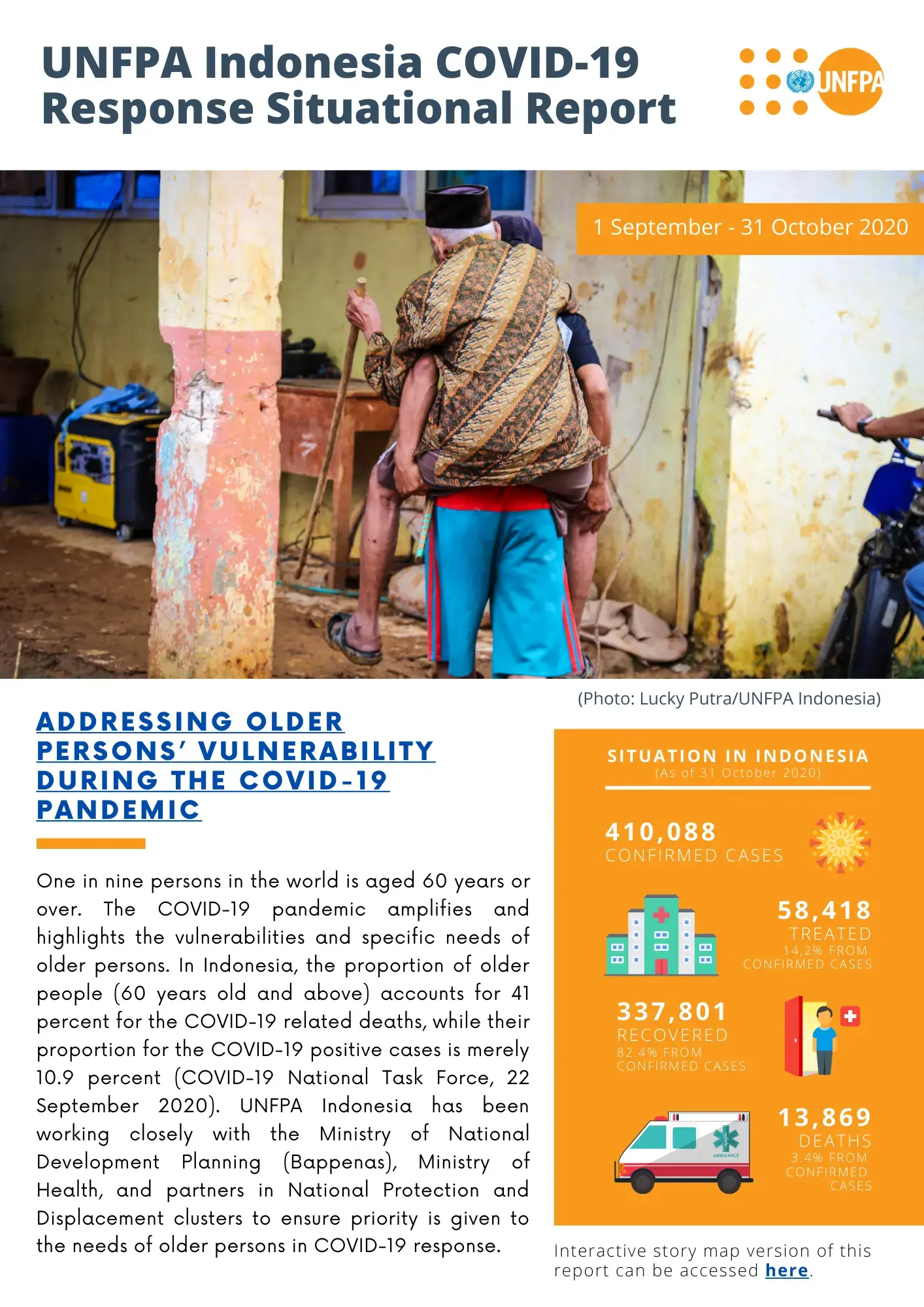 UNFPA Indonesia Covid-19 Response September-October 2020