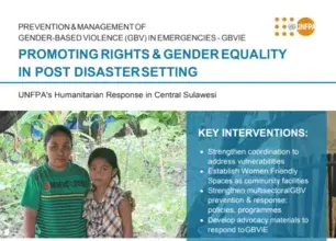 Promoting Rights & Gender Equality in Post Disaster Setting